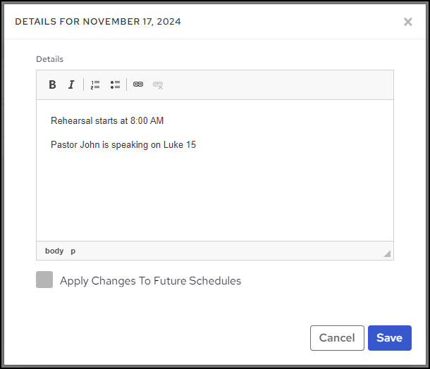 Amplify Schedule Details.png